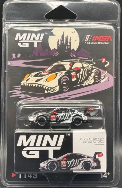 Porsche 911 GT3 R #77 AO Racing 2025 IMSA Petit Le Mans