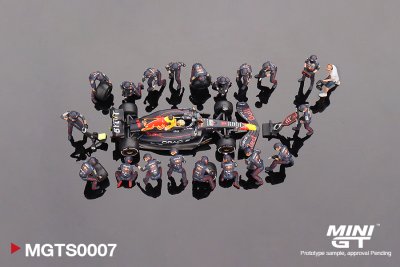 Oracle Red Bull Racing RB18 #1 Max Verstappen 2022 Abu Dhabi GP Pit Crew Set
