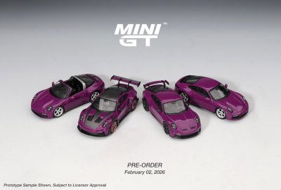 Porsche 911 (992.1) Rubystone Red Set