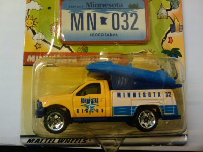 Ford F-Series Fire Truck With Raft