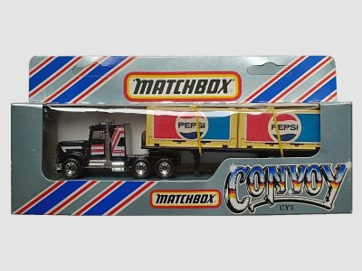 Peterbilt Double Container Truck Pepsi