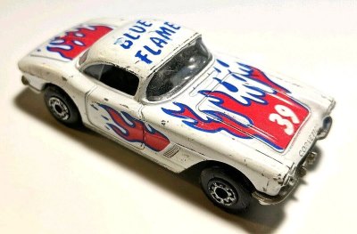 1962 Blue Flame Corvette