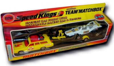 Racing Car and Trailer
