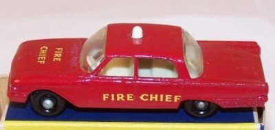 Ford Fairlane Fire Chiefs Car