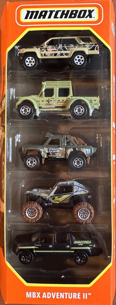 MBX Adventure II 5-Pack