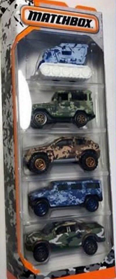 MBX Camouflage 5-Pack