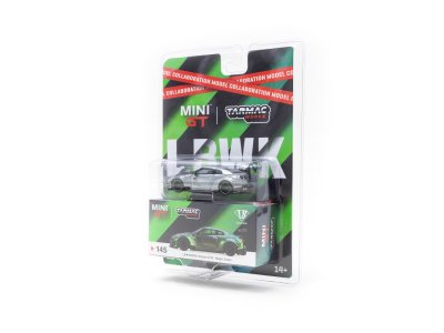 LB★WORKS Nissan GT-R (R35) Magic Green Type 2, Rear Wing ver 3