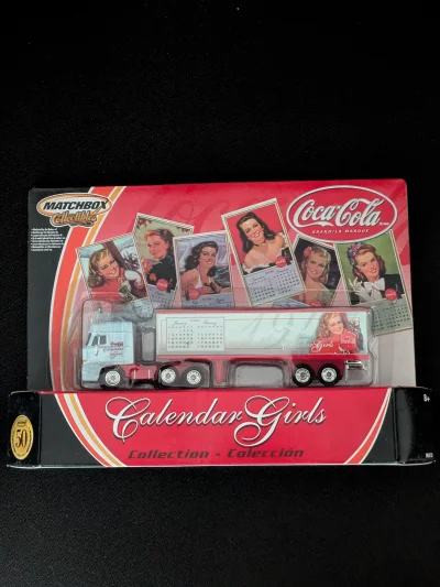 Coca Cola Calendar Girls Semi-Truck
