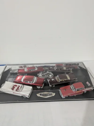 1957 Cadillac Eldorado, 1957 Ford Fairlane, 57 Chevy Funny Car and 1957 Plymouth Fury