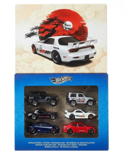 Japanese Car Culture 6-Pack