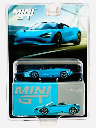 McLaren 750S Spider Belize Blue