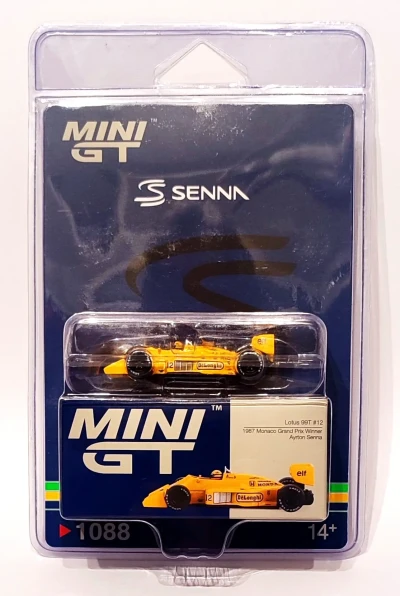 Lotus 99T #12 Ayrton Senna 1987 Monaco Grand Prix Winner