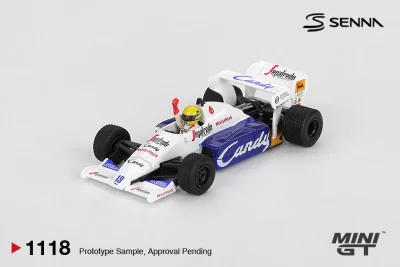 Toleman TG184 #19 Ayrton Senna 1984 Monaco Grand Prix 2nd Place