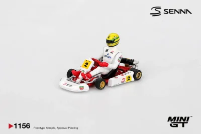 Senna Kart #2 Ayrton Senna Da Silva 1993 Master Of Paris-Bercy
