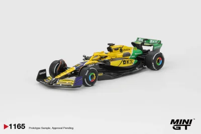 McLaren MCL38 #81 Oscar Piastri 2024 F1 Monaco GP 2nd Place