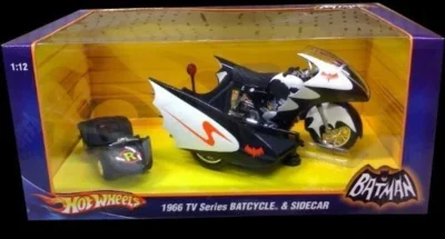 1966 TV Series Batcycle & Sidecar