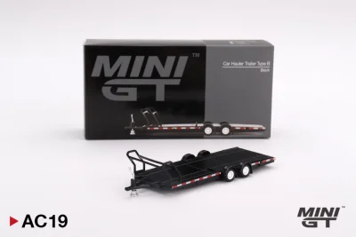 Car Hauler Trailer Black