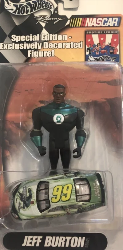 Taurus Stocker Jeff Burton #99 Green Lantern