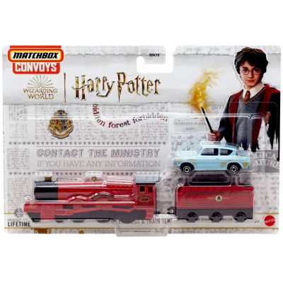 Harry Potter Hogwarts express & Train Tender (1962 Ford Anglia)