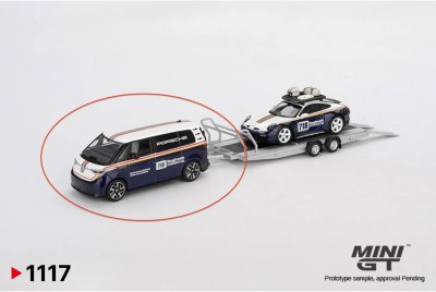 Volkswagen ID. Buzz #718 Porsche Centrum Gelderland w/ Trailer