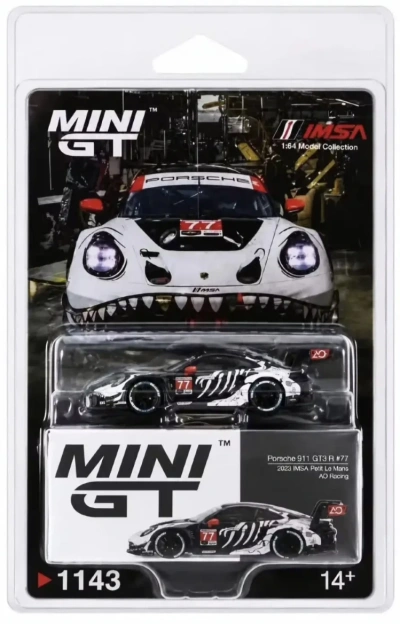 Porsche 911 GT3 R #77 AO Racing 2025 IMSA Petit Le Mans