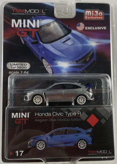Honda Civic Type R (FK8) Aegean Blue Modulo Edition