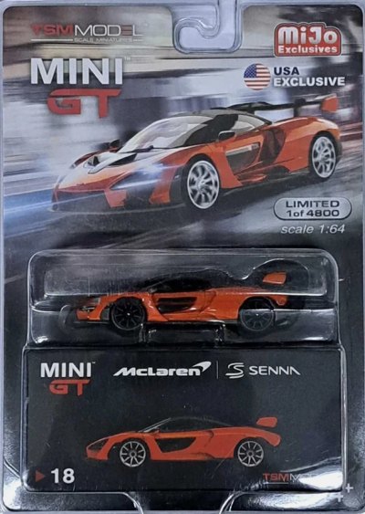 McLaren Senna Mira Orange