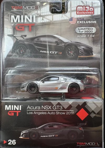 Acura NSX GT3 Los Angeles Auto Show 2017