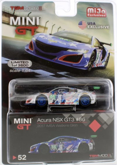Acura NSX GT3 #86 "Uncle Sam" 2017 IMSA Watkins Glen