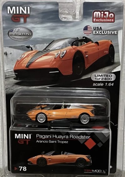 Pagani Huayra Roadster Arancio Saint Tropez