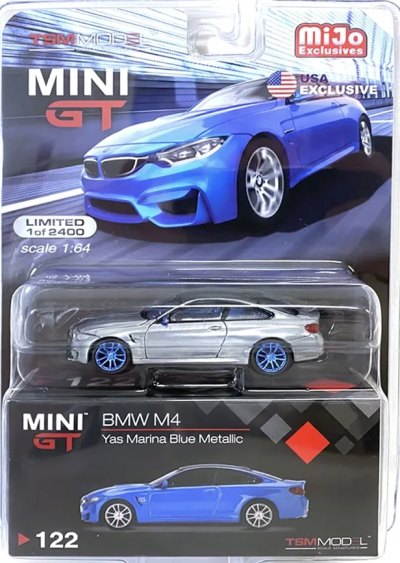 BMW M4 (F82) Yas Marina Blue Metallic