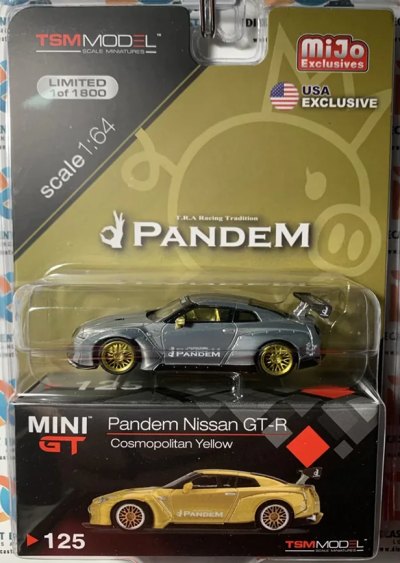 Pandem Nissan GT-R (R35) Cosmopolitan Yellow GT Wing