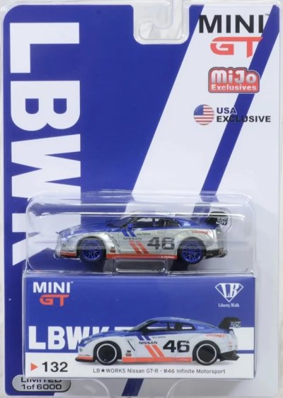 LB★WORKS Nissan GT-R (R35) #46 Infinite Motorsport Type 1, Rear Wing ver 1
