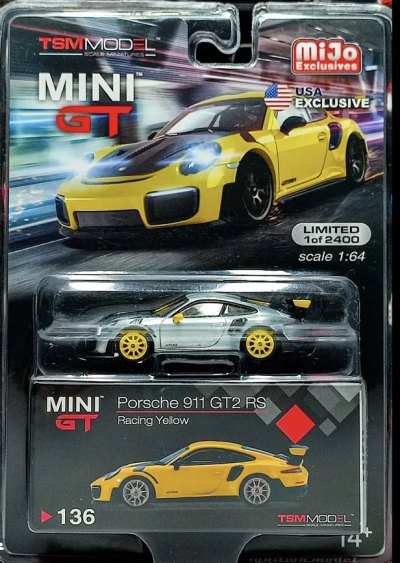 Porsche 911 GT2 RS Racing Yellow