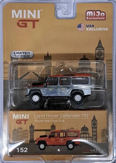 Land Rover Defender 110 UK Royal Mail Post Bus
