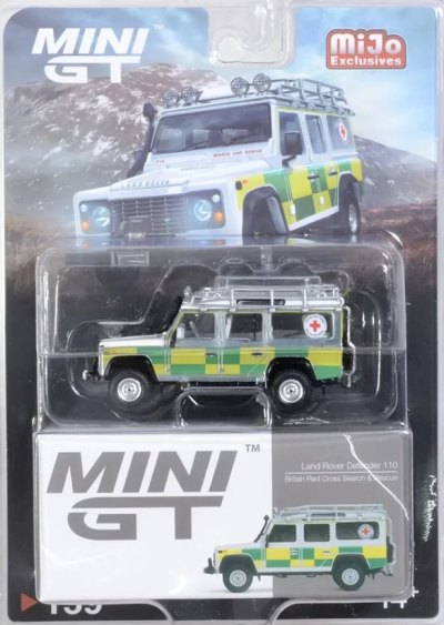Land Rover Defender 110 British Red Cross Search & Rescue