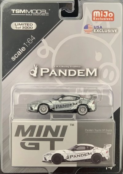 Pandem Toyota GR Supra V1.0 Silver