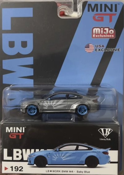 LB★WORKS BMW M4 Baby Blue