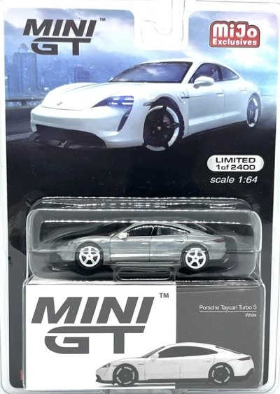 Porsche Taycan Turbo S White
