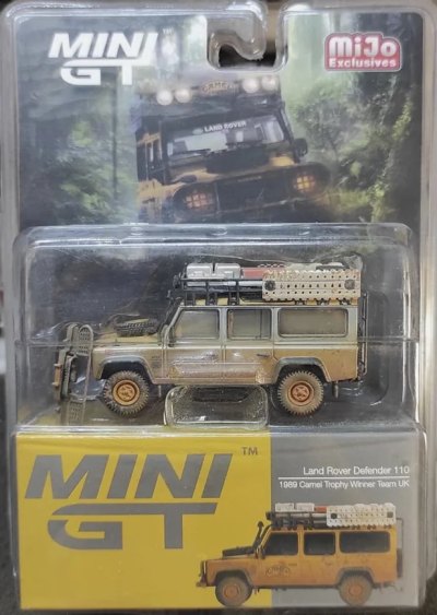 Land Rover Defender 110 Team UK 1989 Camel Trophy Winner Dirty Version