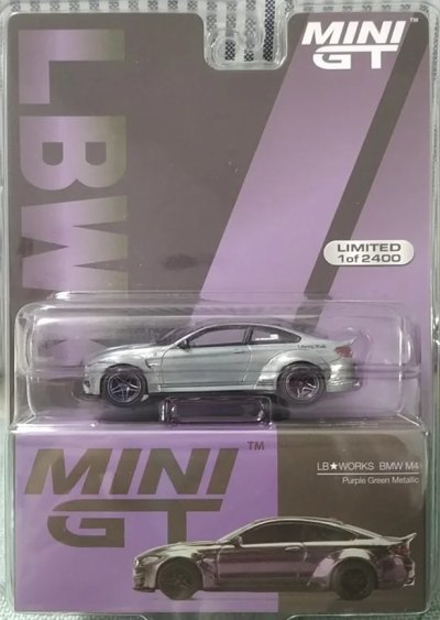 LB★WORKS BMW M4 Purple-Green Metallic