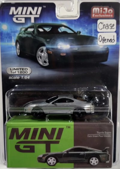 Toyota Supra Dark Green Pearl Metallic