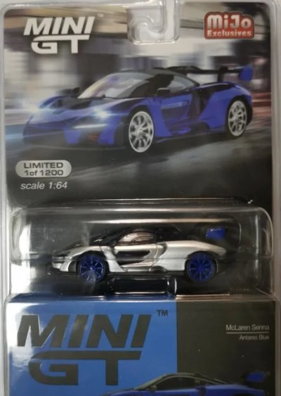 McLaren Senna Antares Blue