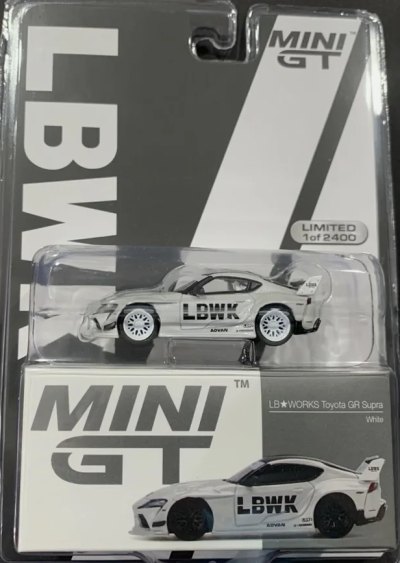LB★WORKS Toyota GR Supra White