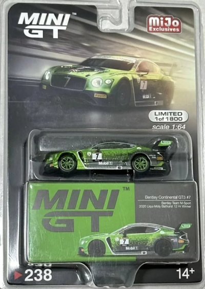Bentley Continental GT3 #7 Bentley Team M-Sport 2020 Liqui-Moly Bathurst 12 Hrs Winner