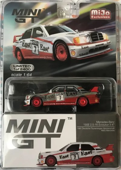 Mercedes-Benz 190E 2.5-16 Evolution II #7 "East" 1991 DTM