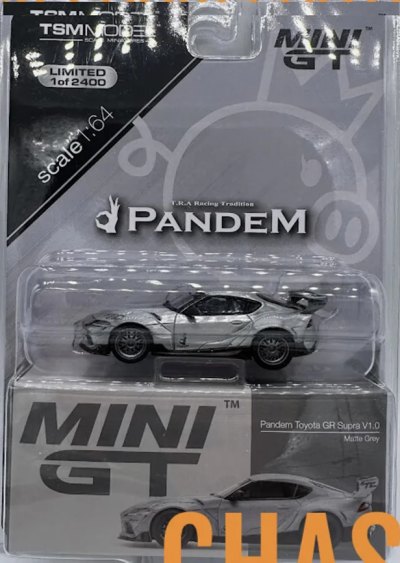 Pandem Toyota GR Supra V1.0 Matte Grey