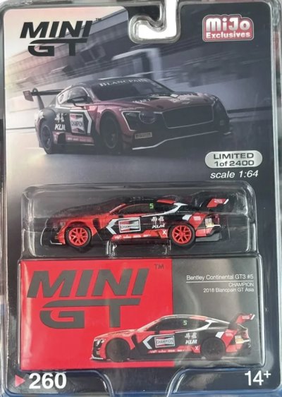 Bentley Continental GT3 #5 2018 Blancpain GT Asia