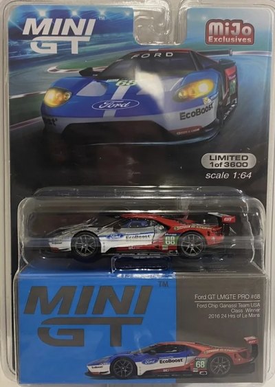 Ford GT LMGTE PRO #68 2016 24 Hrs Le Mans Class Winner
