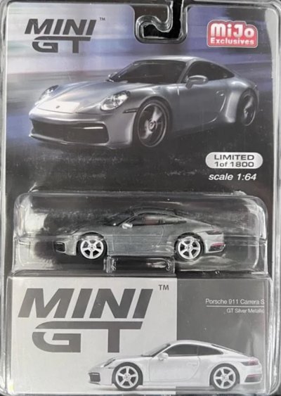 Porsche 911 (992) Carrera 4S GT Silver Metallic